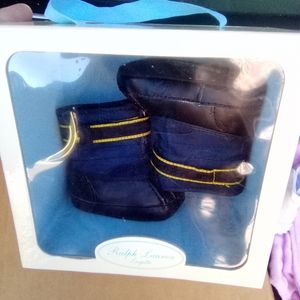 Newborn Ralph Lauren snow boots